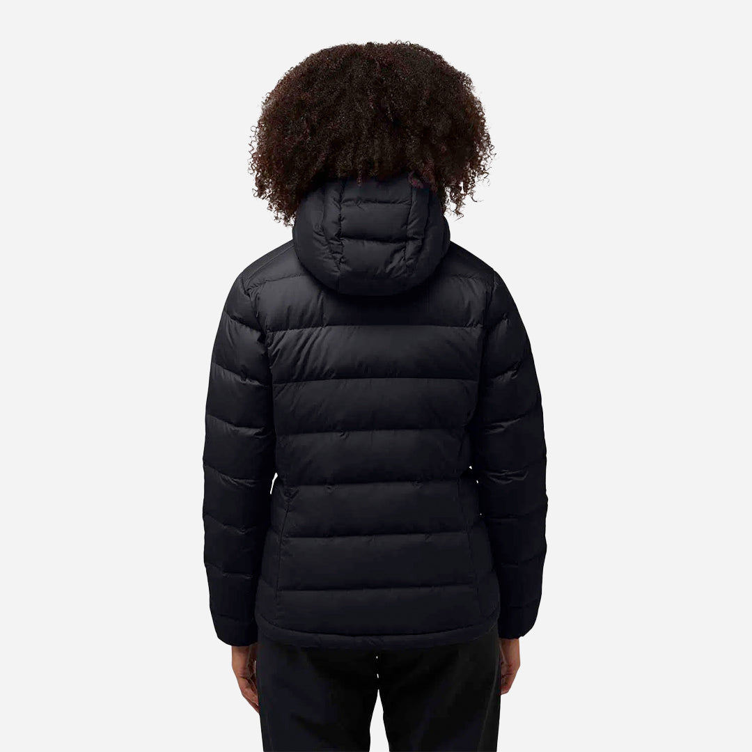 Jack Wolfskin Ather Down Hoody Kadın Siyah Outdoor Ceketi