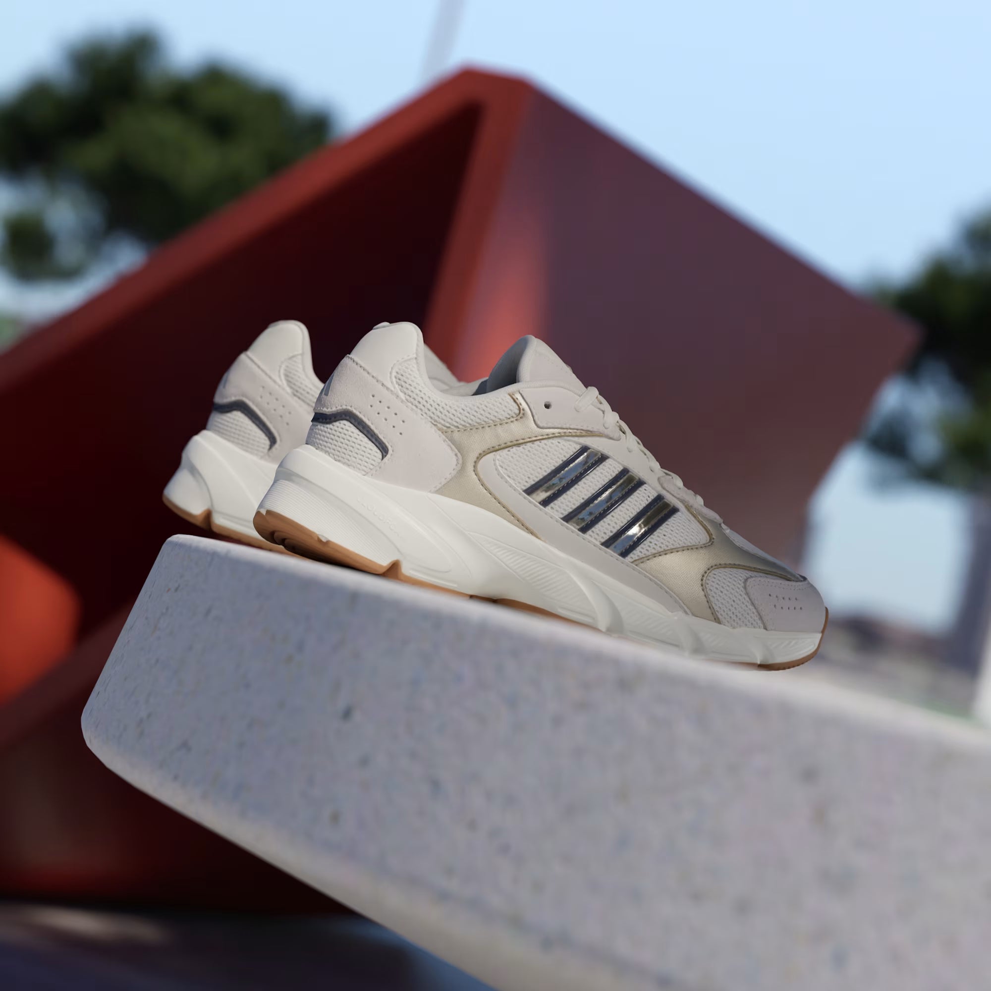 Adidas Crazychaos 2000 Kadın Beyaz Sneaker Ayakkabı