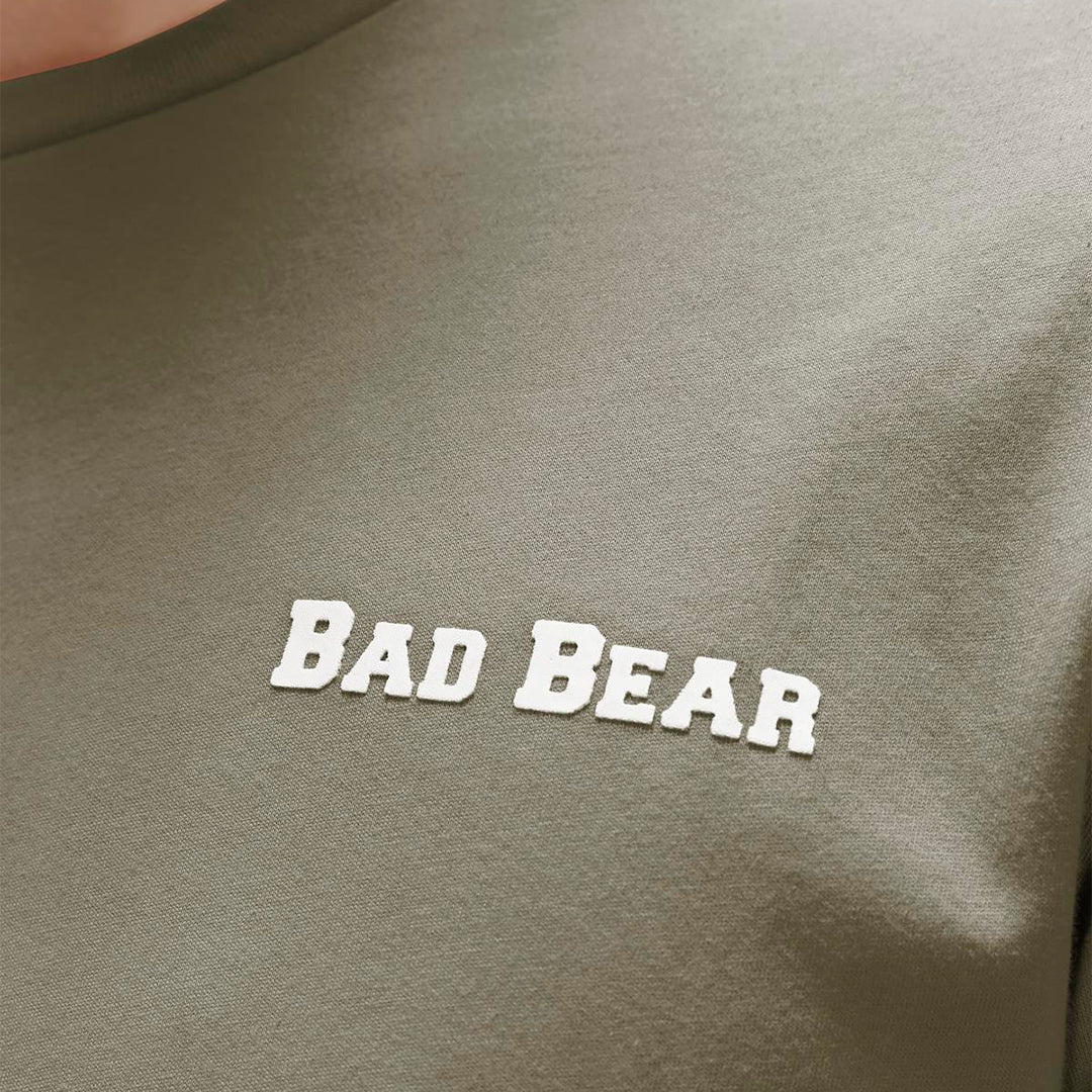 Bad Bear Eddy Yeşil Erkek Baskılı Tişört