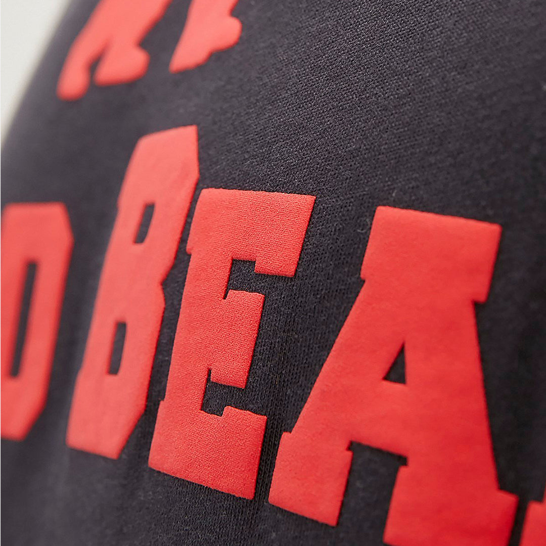 Bear Tee Antrasit Logo Baskılı Erkek Tişört