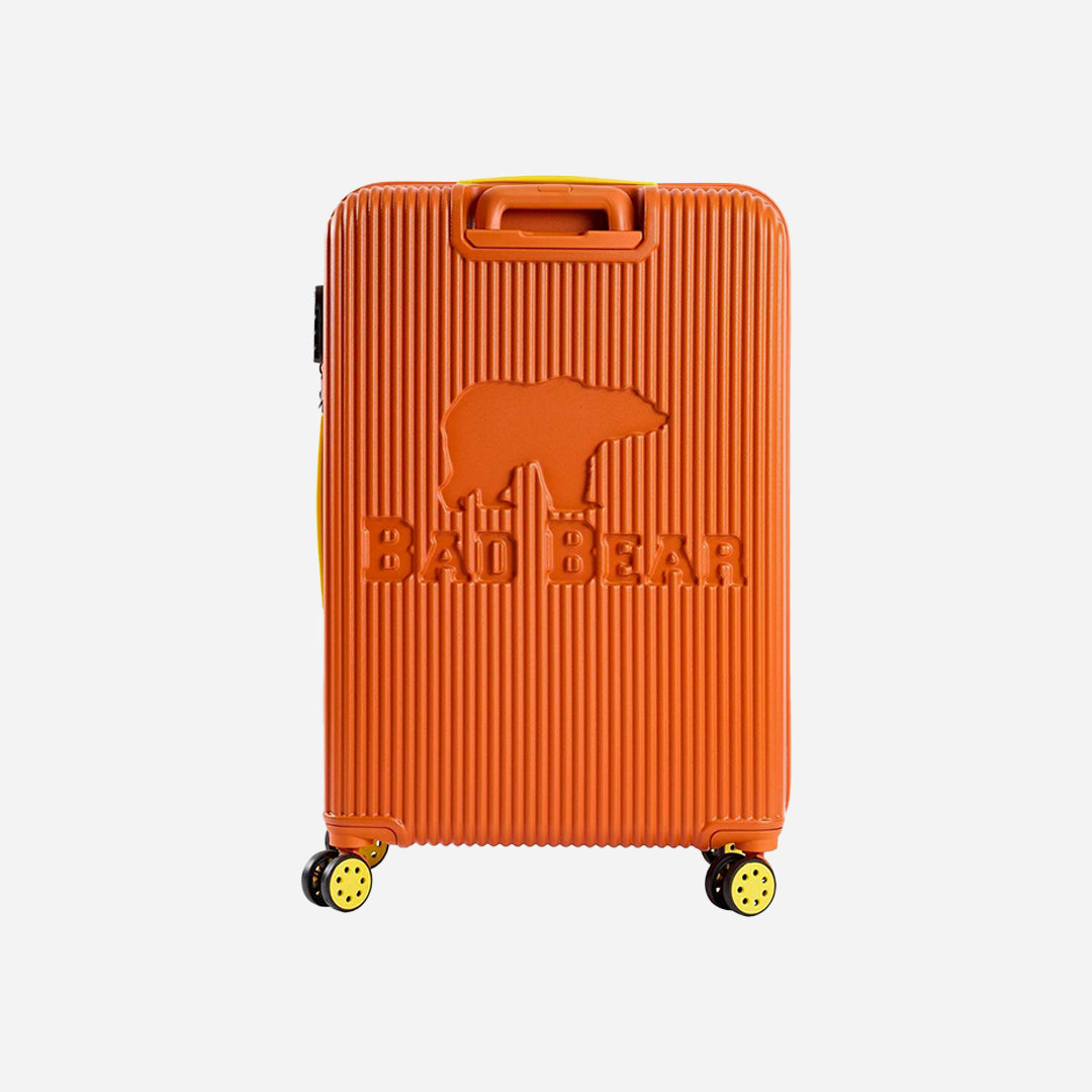 Bad Bear Turuncu Büyük Boy Tekerlekli ABS Valiz 95 Lt.
