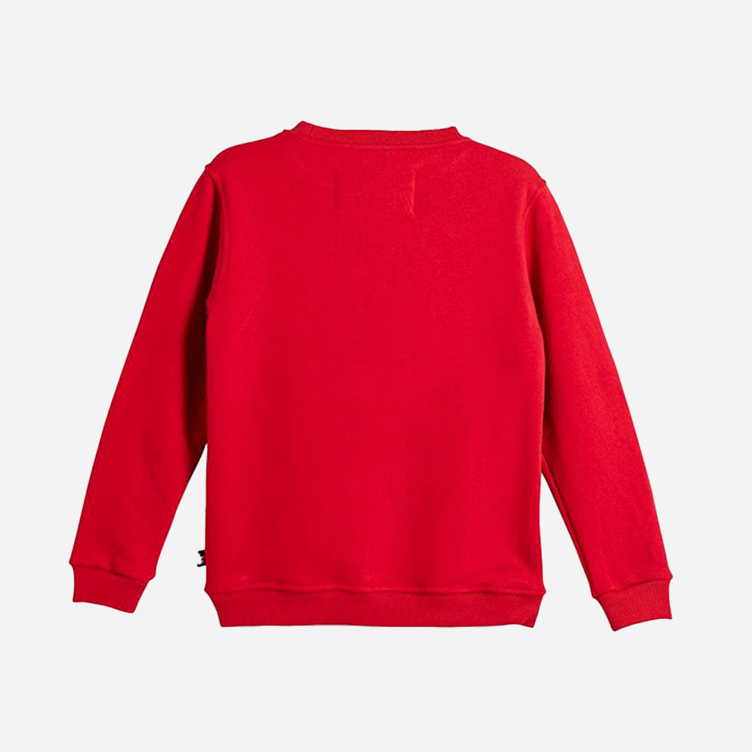 Bad Bear Logo Crewneck Çocuk Sweatshirt