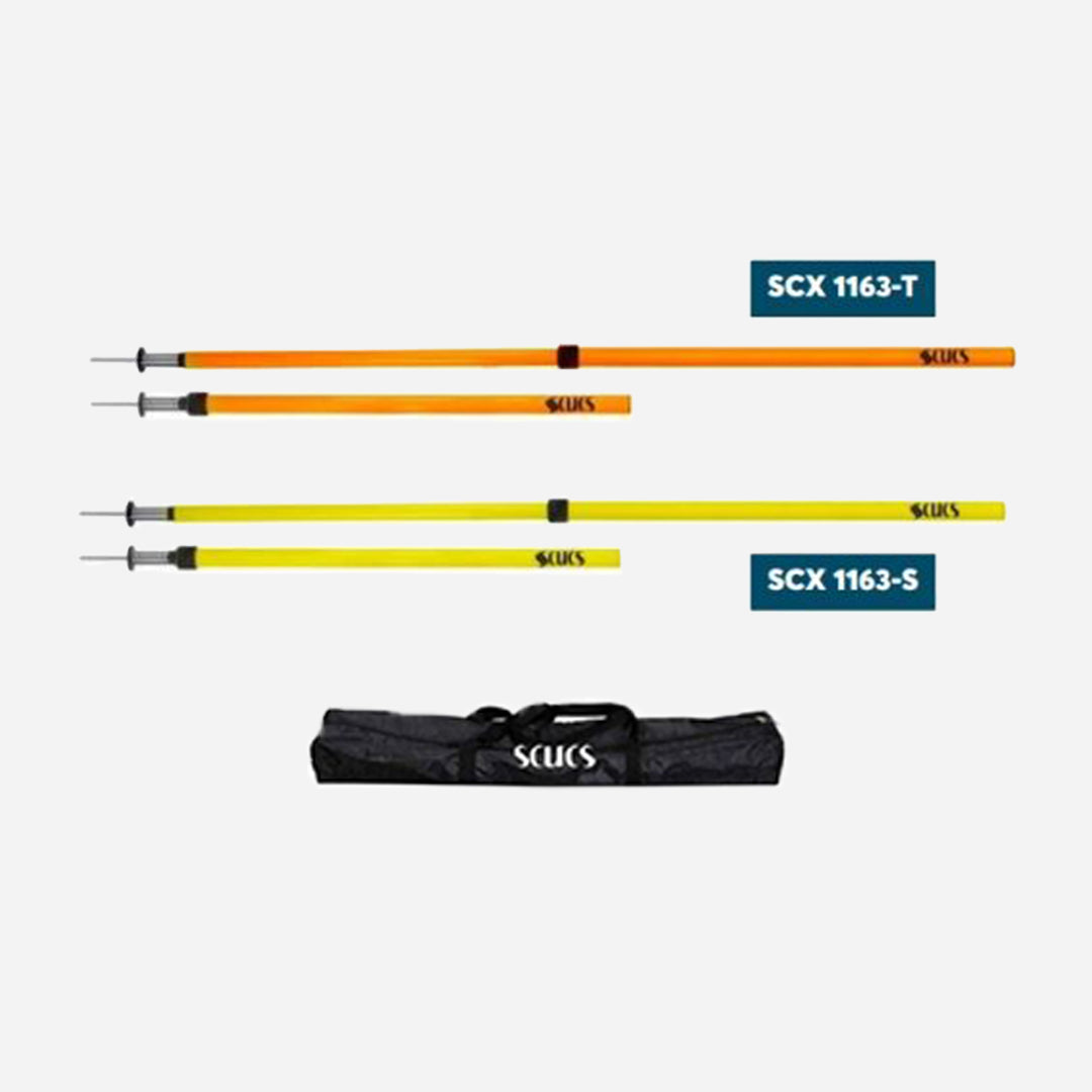 Scucs Çivili Yaylı Slalom Çubuğu 6'lı Set SCX 1163