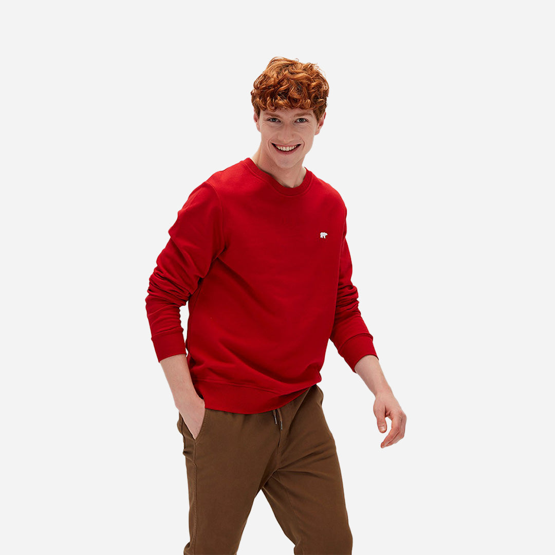 Bad Bear Presage Crewneck Crimson Erkek Sweatshirt