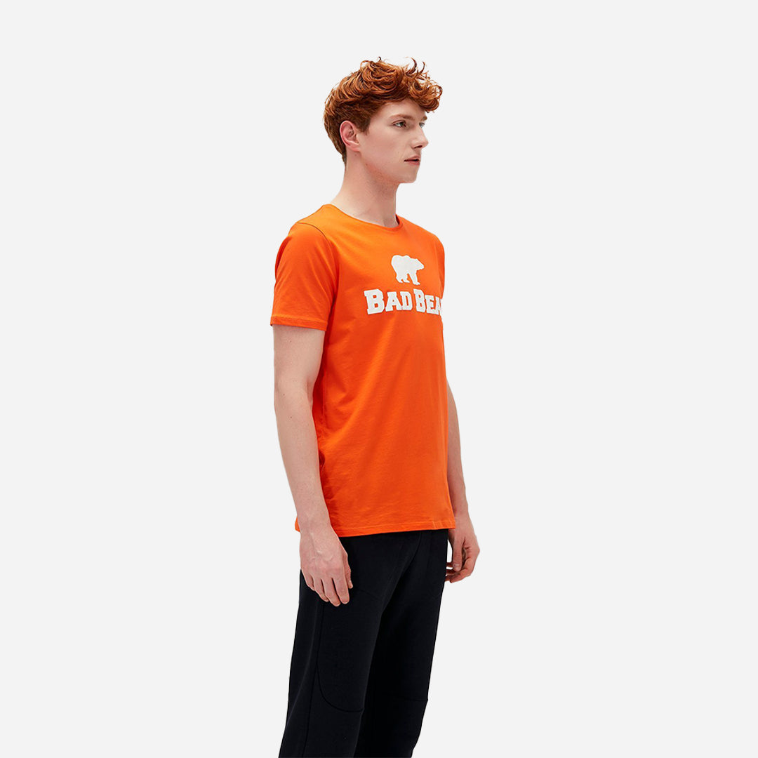 Bad Bear Tee Turuncu Baskılı Erkek Tişört