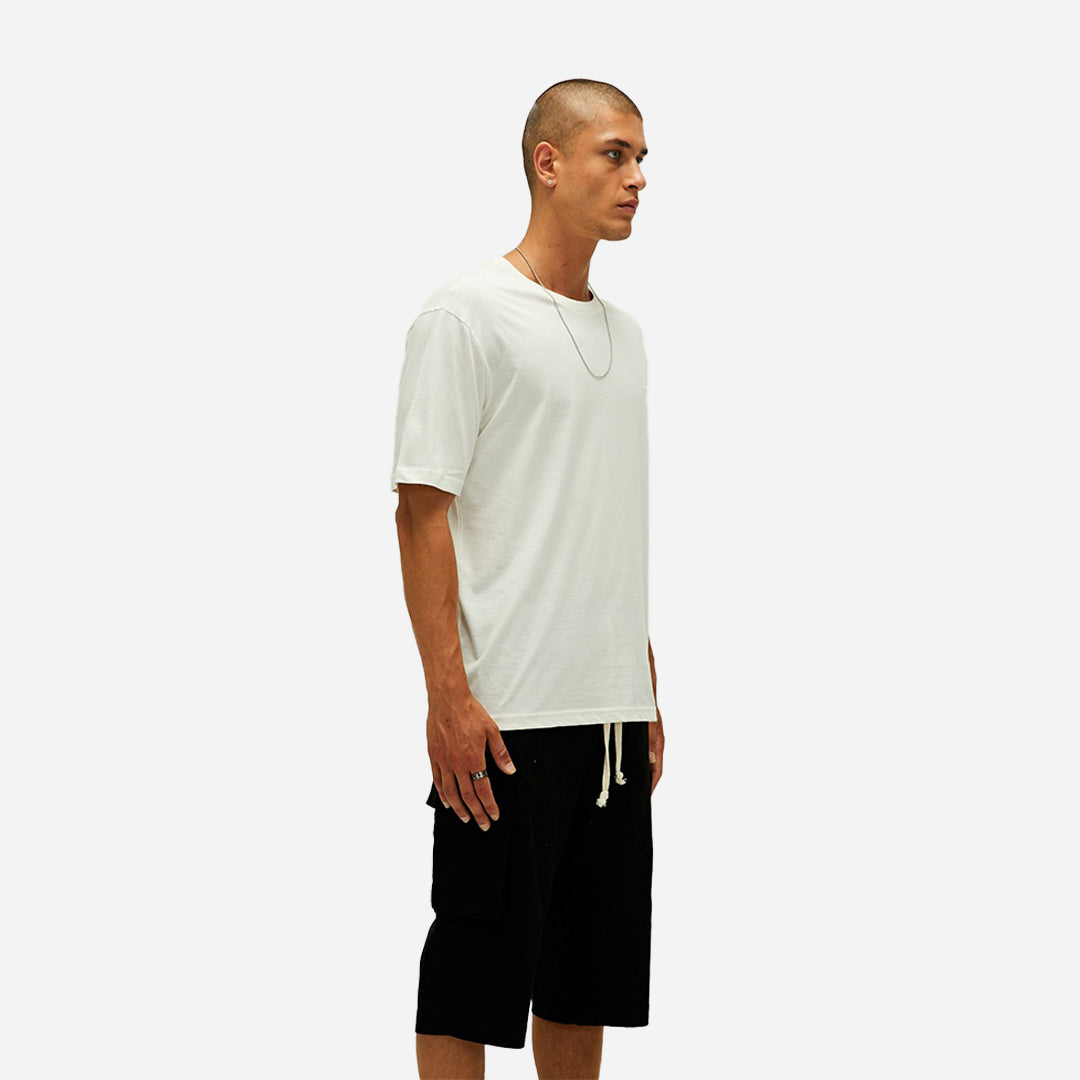 Bad Bear Liber Oversize T-Shirt Marshmallow Beyaz Basic Erkek Tişört