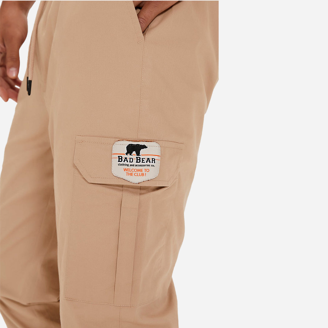 Bad Bear Kylian Bej Kargo Cepli Pantolon