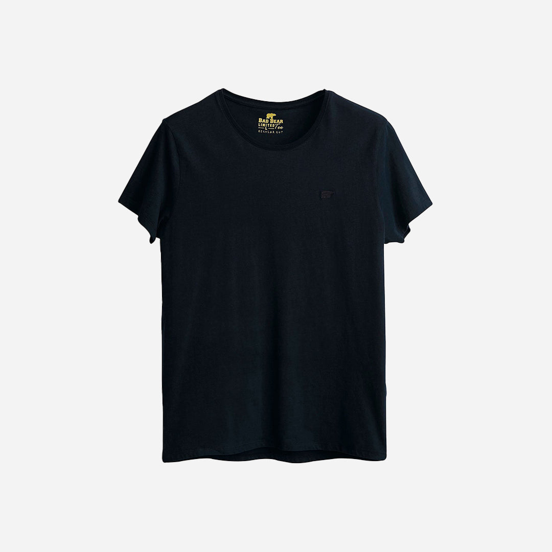 Bad Bear Solid T-Shirt Lacivert Basic Erkek Tişört