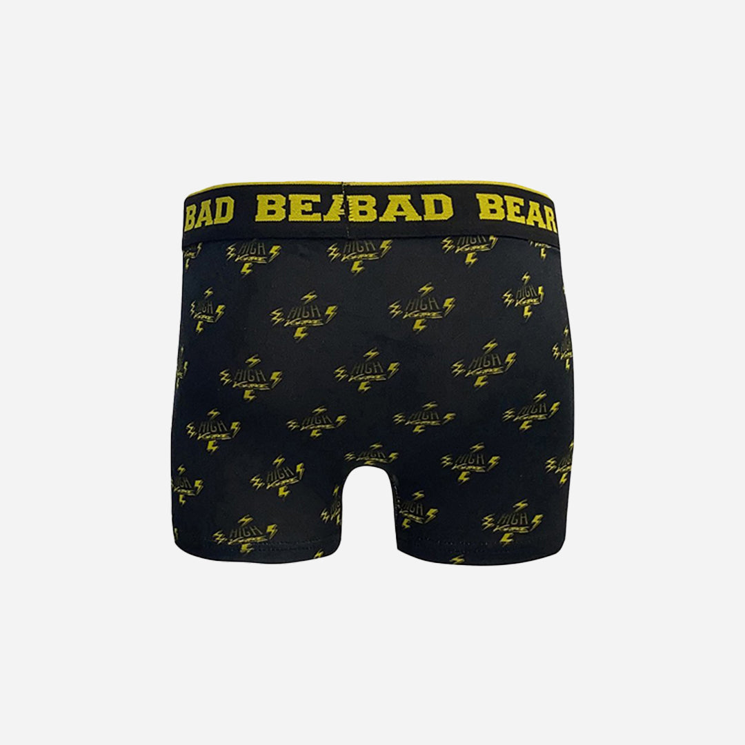 Bad Bear Voltage Siyah Desenli Erkek Boxer