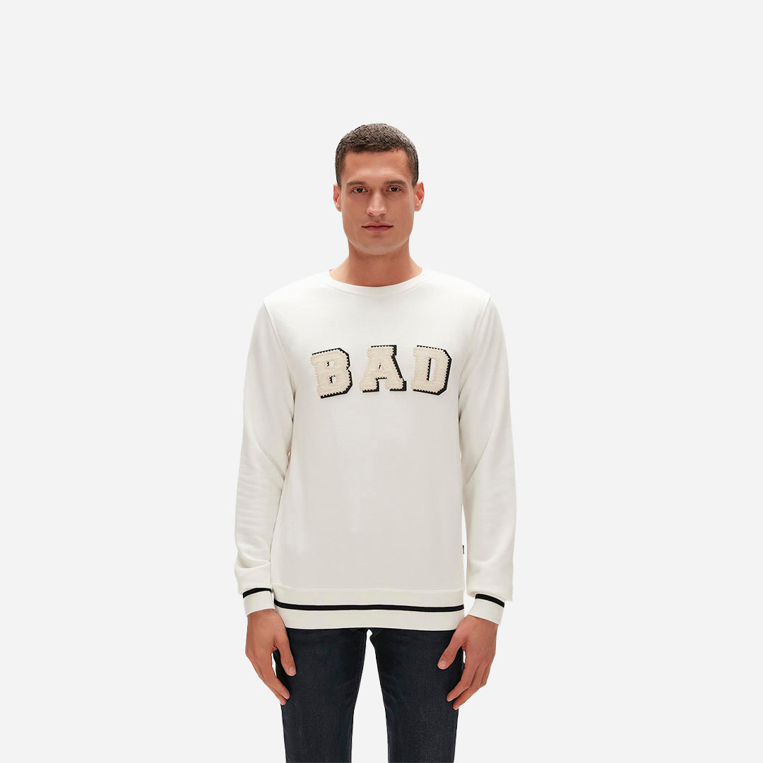 Bad Bear Felt Crewneck Sweatshirt