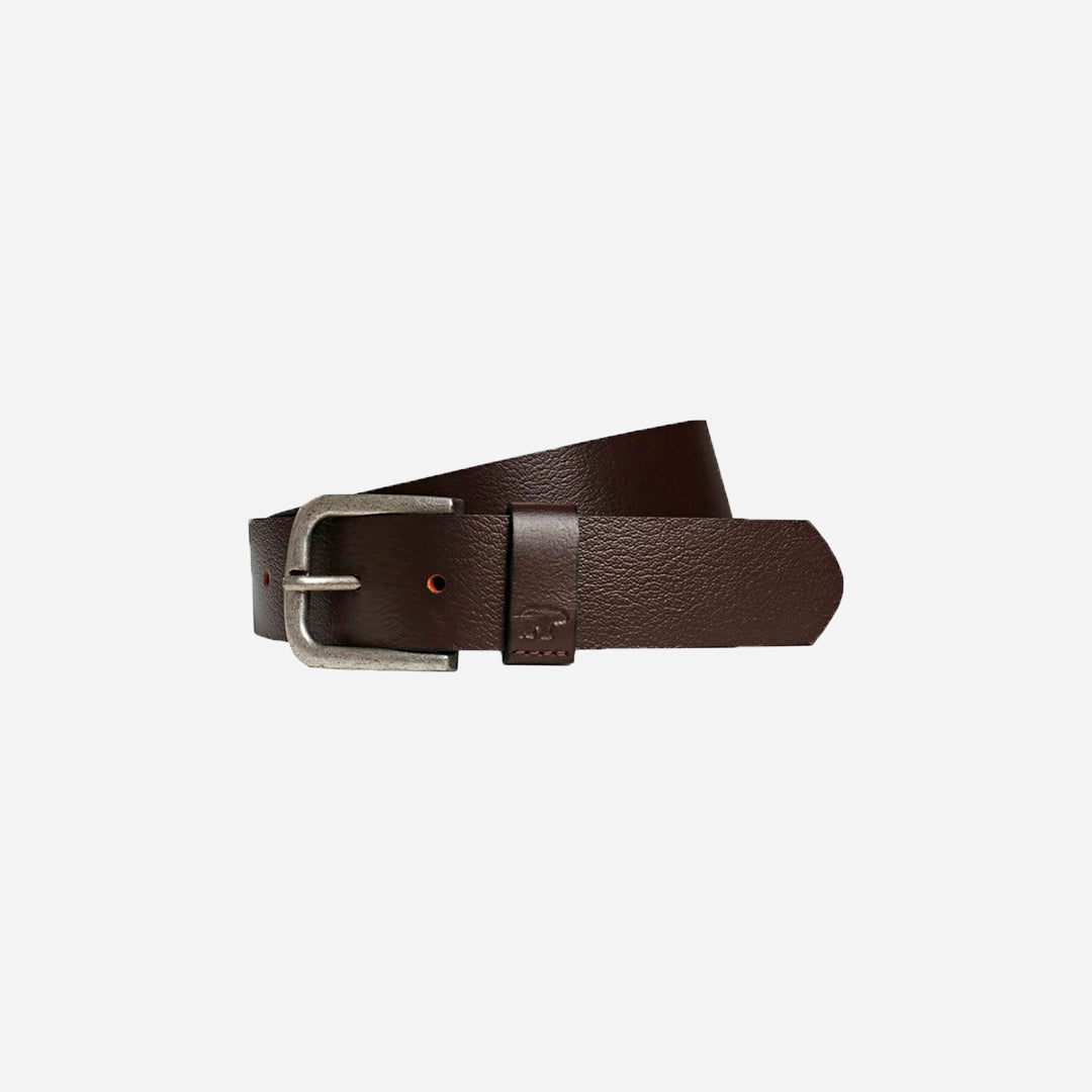 Bad Bear Point Belt Kahverengi Deri Erkek Kemer