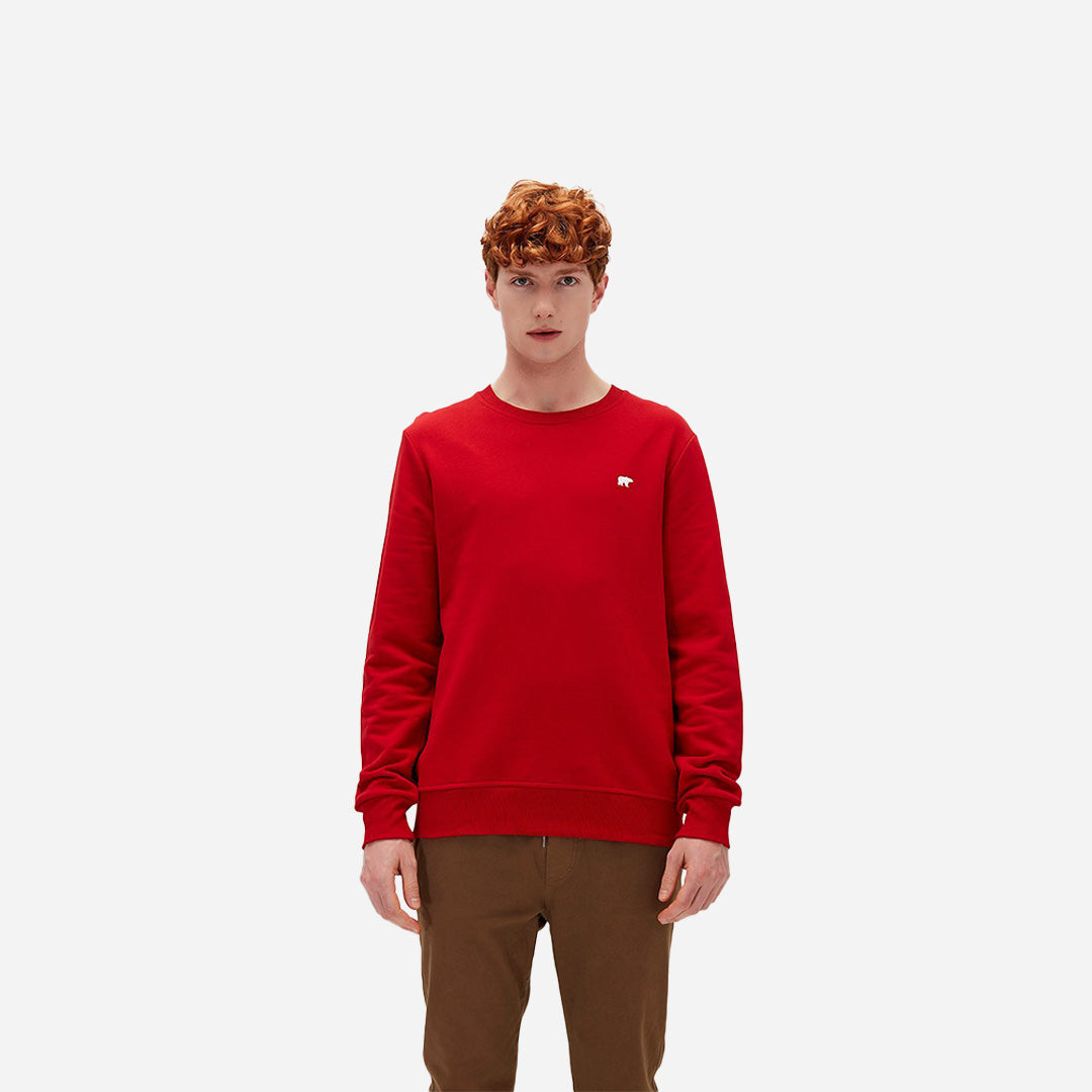 Bad Bear Presage Crewneck Crimson Erkek Sweatshirt
