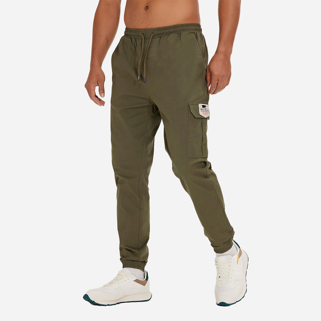 Bad Bear Kylian Haki Kargo Cepli Pantolon