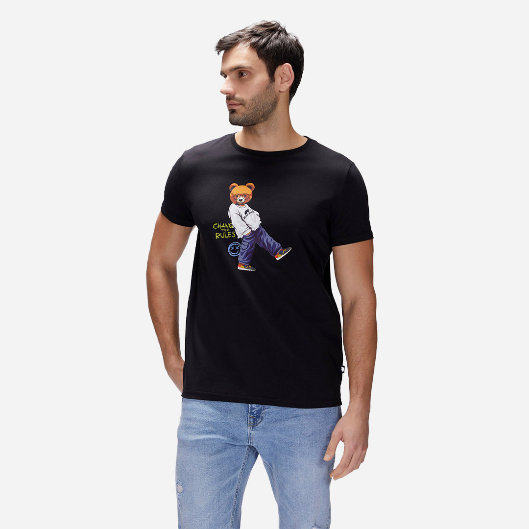 Bad Bear Nash Night Men's Printed T-Shirt