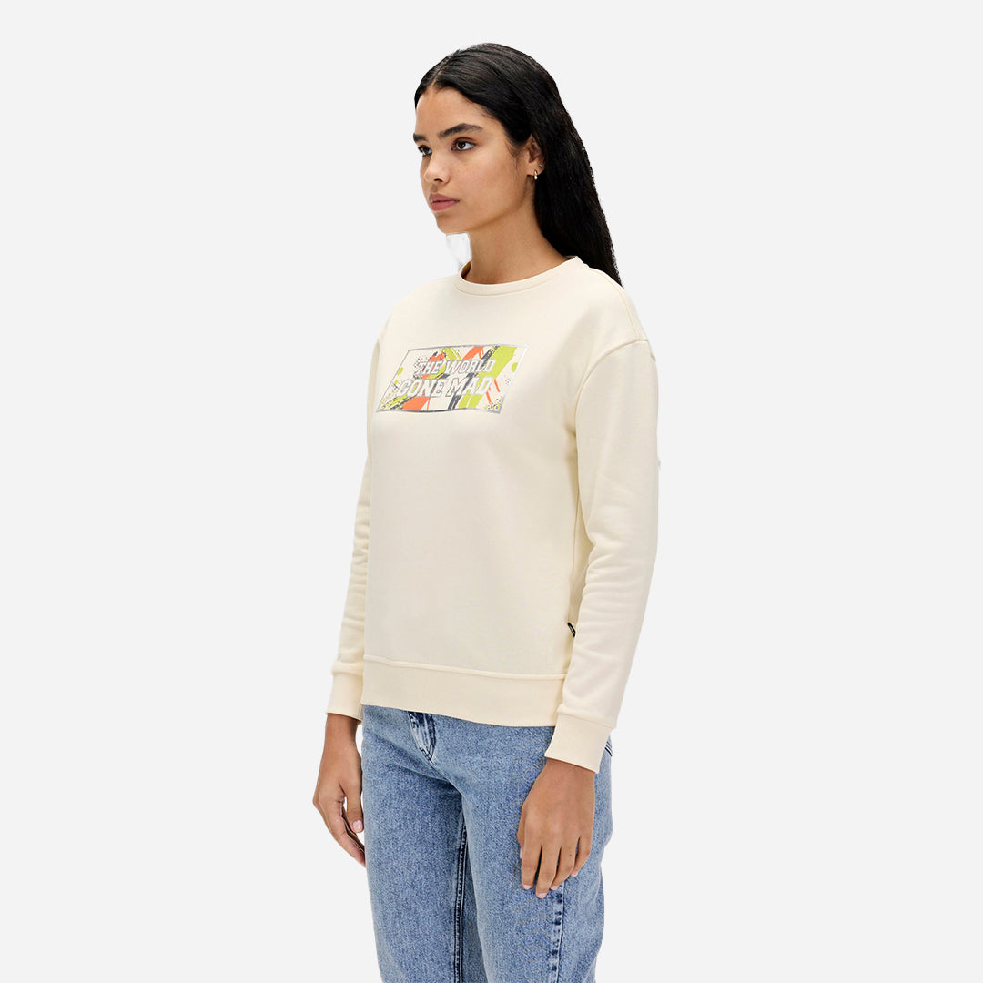 Bad Bear Re-Carina Beyaz Sweatshirt