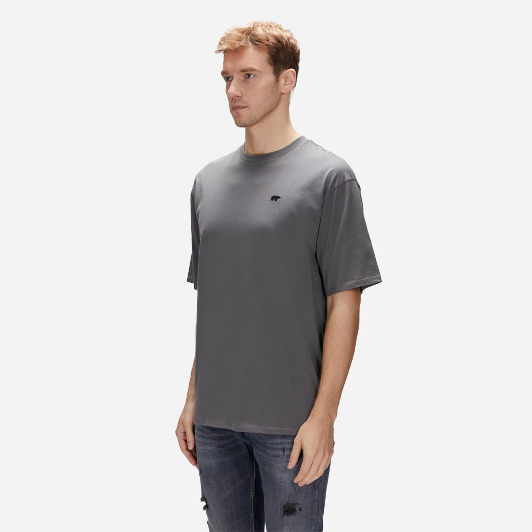 Bad Bear Damon Antrasit Erkek Oversize Tişört
