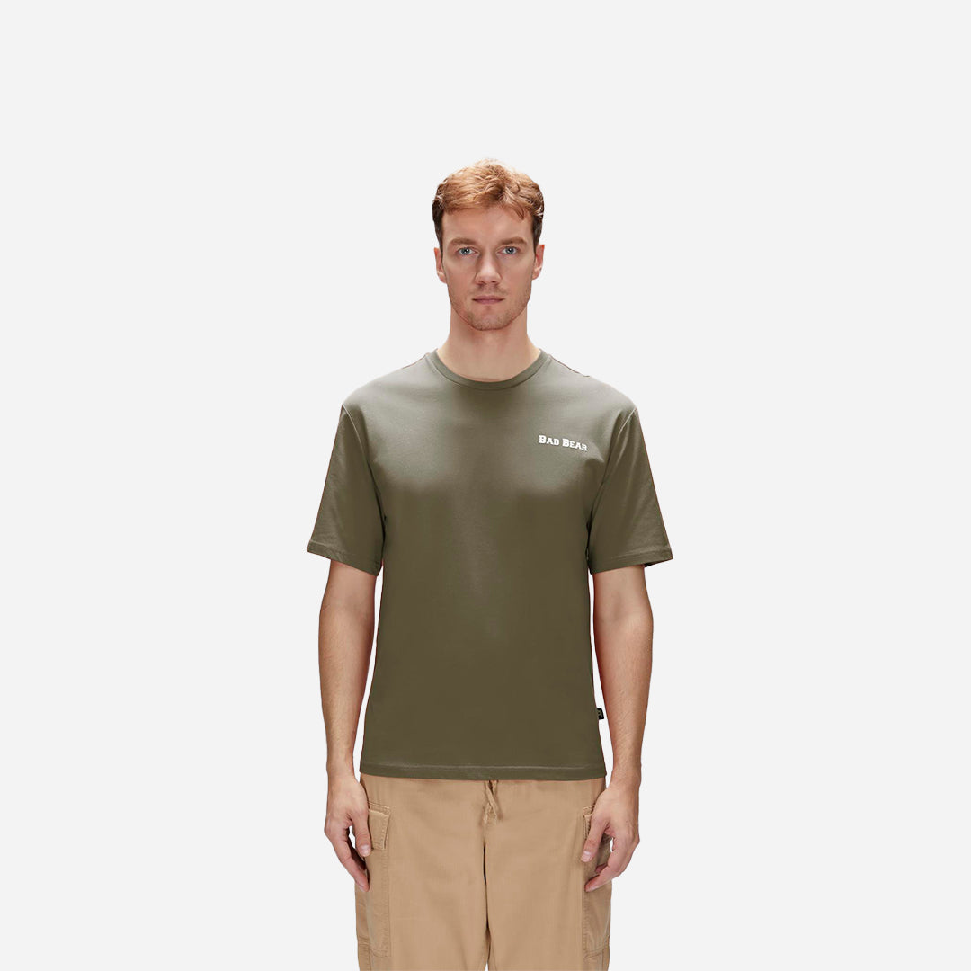 Bad Bear Eddy Yeşil Erkek Baskılı Tişört