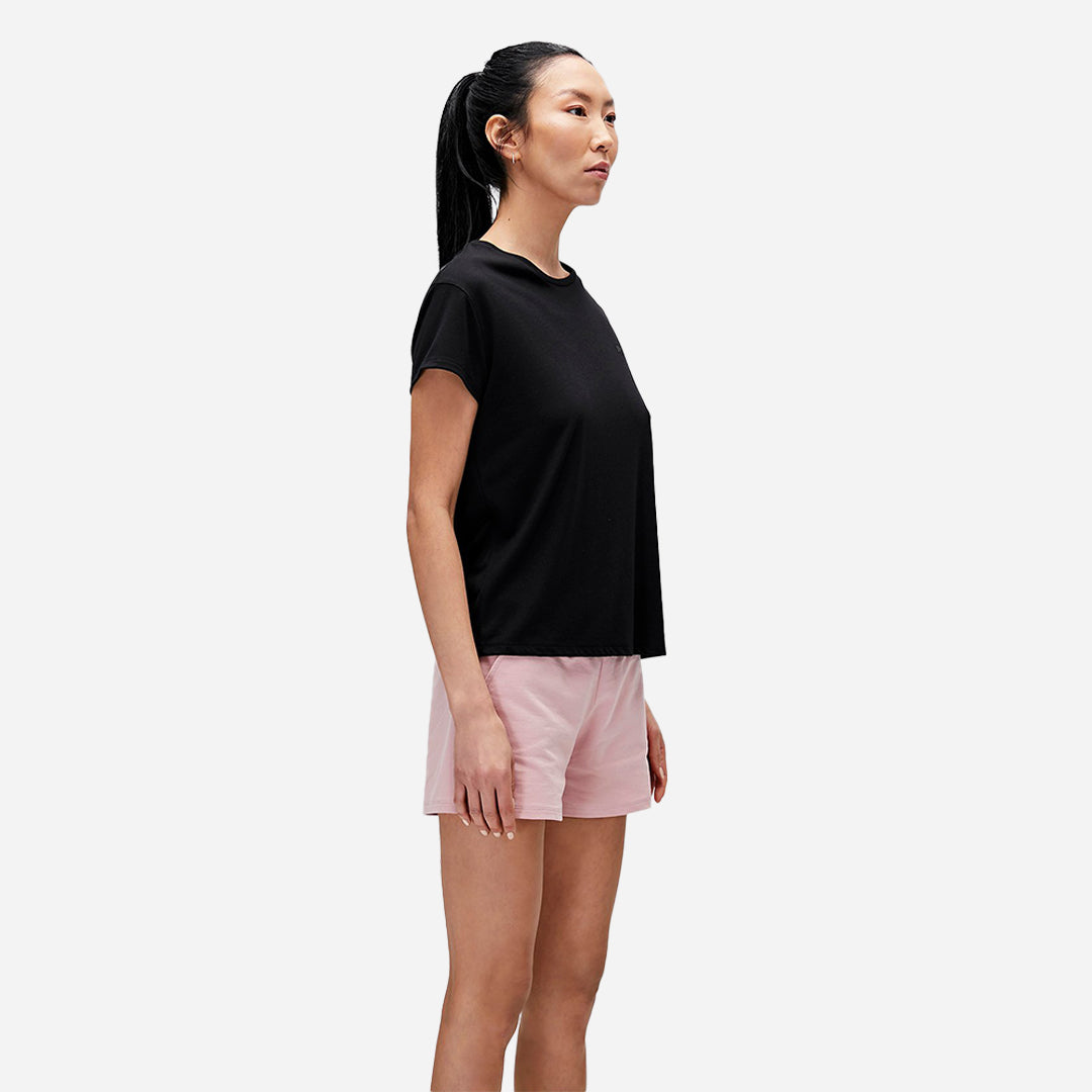 Bad Bear Violet O-Neck T-Shirt Siyah Basic Kadın Tişört